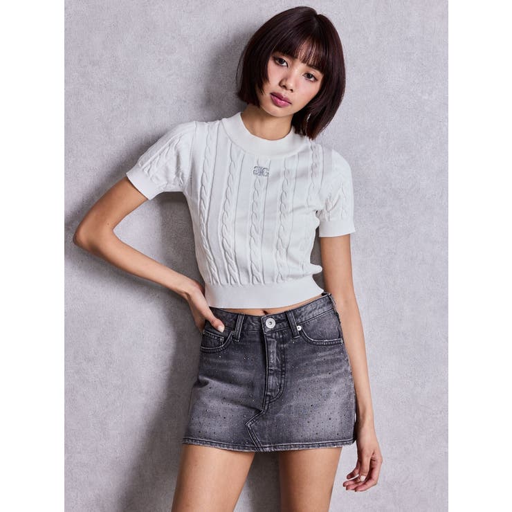 Symmetry GYDAケーブルニットTOPS | GYDA | 詳細画像8 