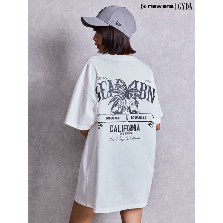TWIN VIBES ONLY BUNNY BIG Tシャツ | GYDA | 詳細画像2 
