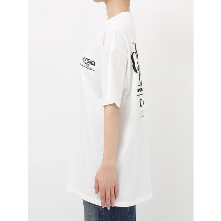 TWIN VIBES ONLY BUNNY BIG Tシャツ | GYDA | 詳細画像24 