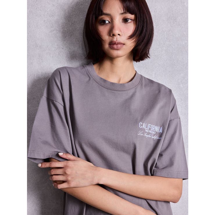 TWIN VIBES ONLY BUNNY BIG Tシャツ | GYDA | 詳細画像9 