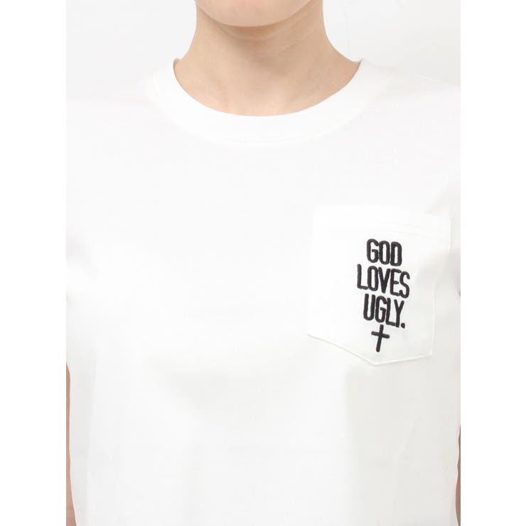 GOD LOVES UGLY.ポケットTシャツ | GYDA | 詳細画像20 