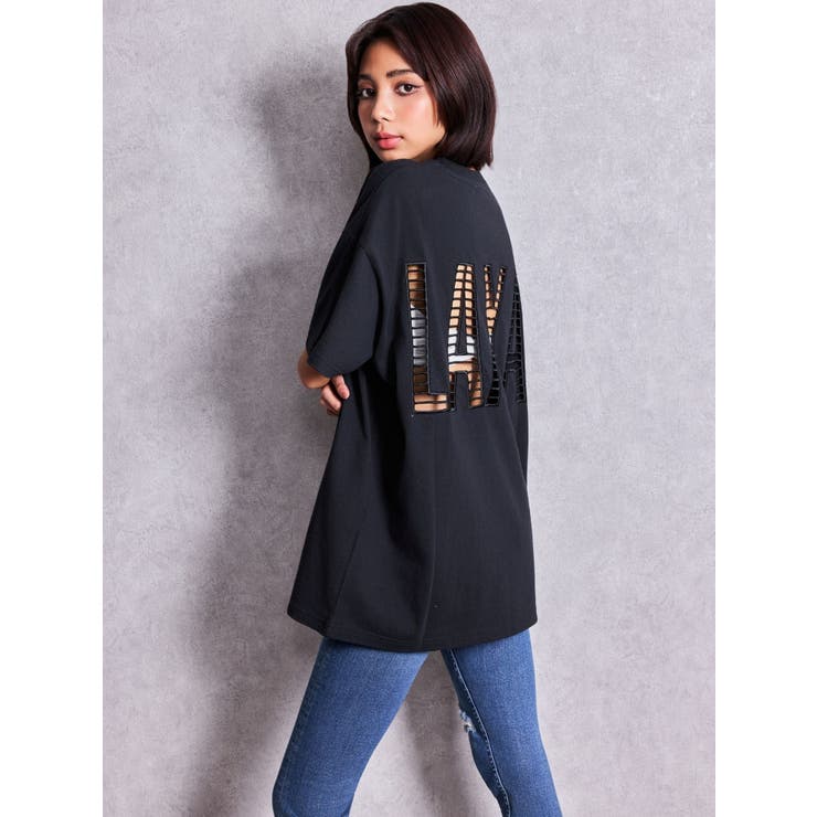 LAXAメッシュBIG Tシャツ | GYDA | 詳細画像10 