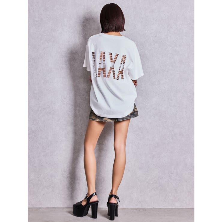 LAXAメッシュBIG Tシャツ | GYDA | 詳細画像8 