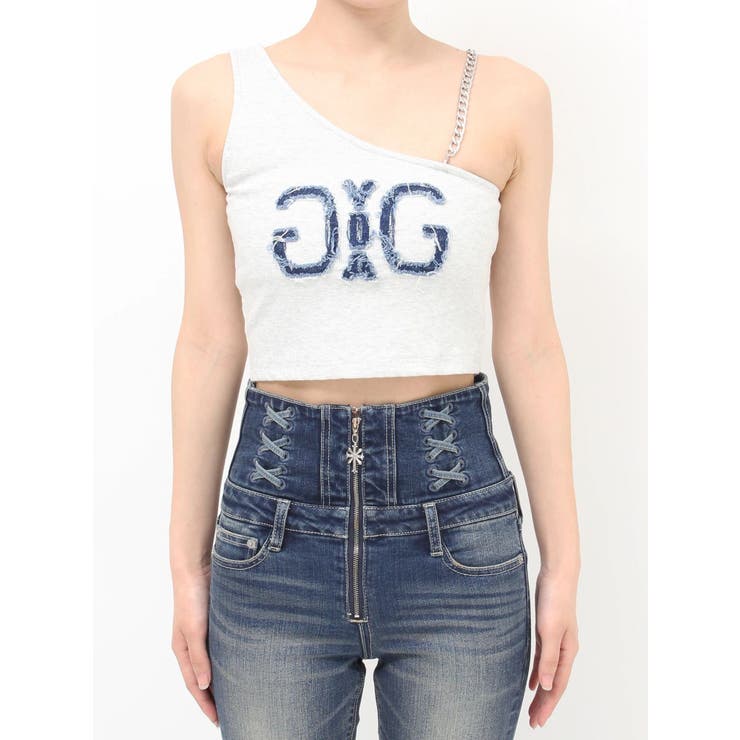 Denim Symmetry GYDAワンショルチェーンタンクトップ | GYDA | 詳細画像13 