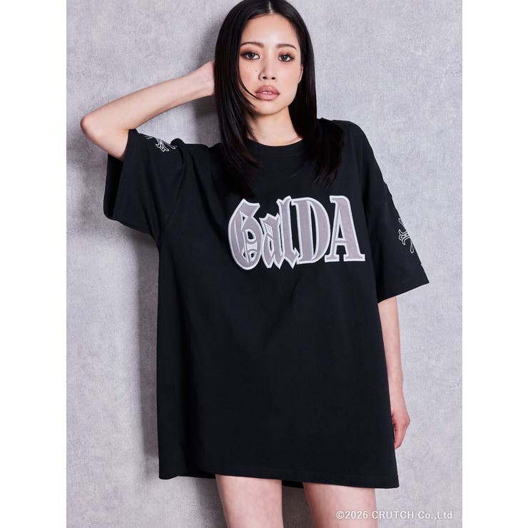 GYDA×GALFY BACK LOGO BIG Tシャツ[品番：MKSW0070554]｜GYDA