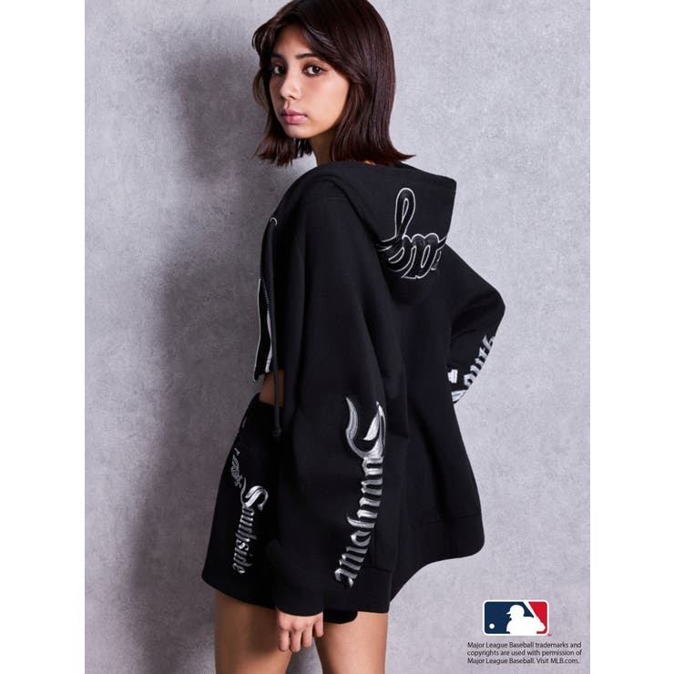 GYDA［MLB］bijou logo BIGパーカー | GYDA | 詳細画像12 