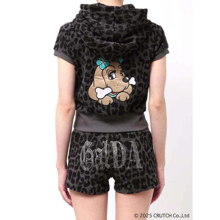 GYDA×GALFY leopard pileパーカー | GYDA | 詳細画像44 