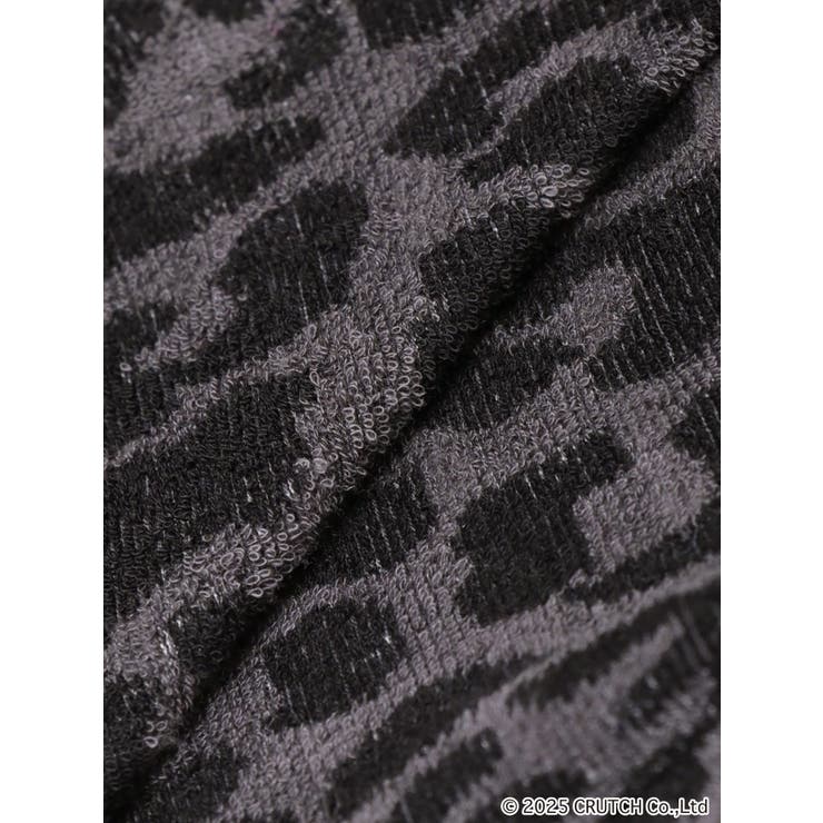 GYDA×GALFY leopard pileパーカー | GYDA | 詳細画像48 