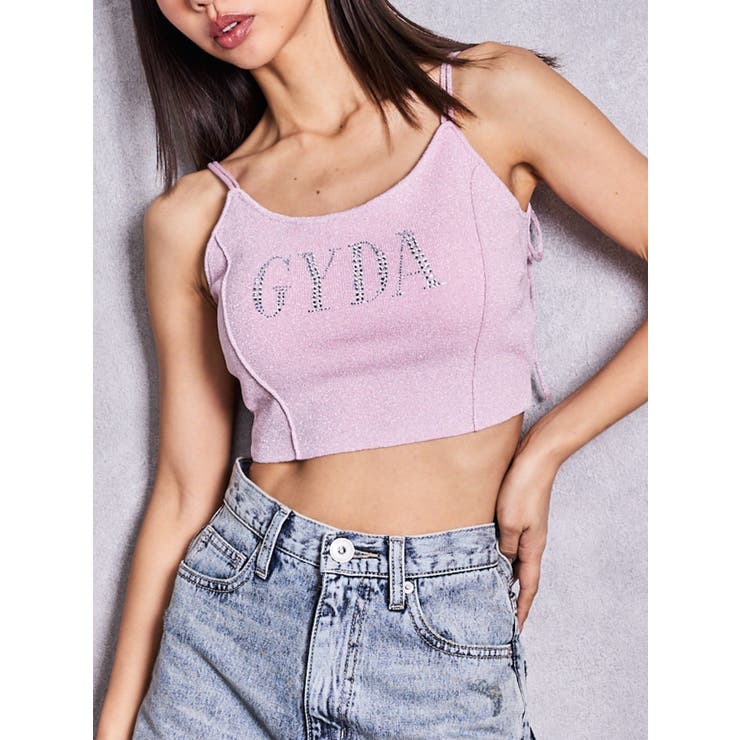 ピンク | GYDA bijouラメニットビスチェ | GYDA