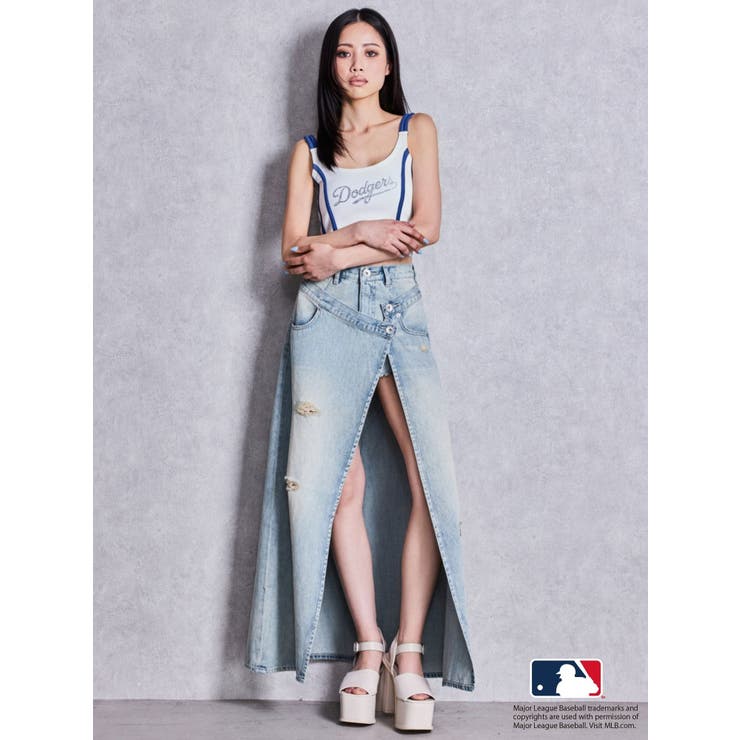 GYDA［MLB］bijou logo line ビスチェ | GYDA | 詳細画像17 
