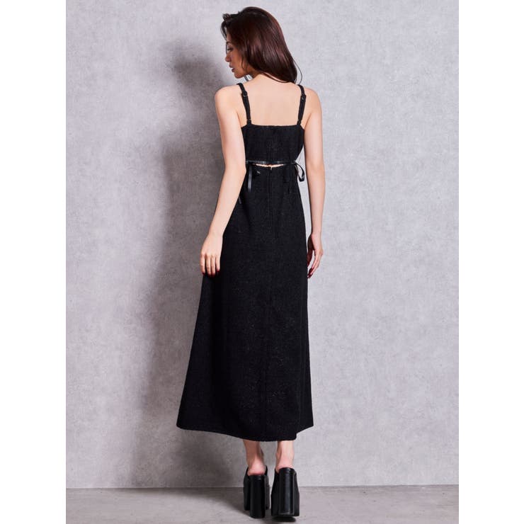 SIDE OPEN BACK RIBBON LONGワンピース | GYDA | 詳細画像11 