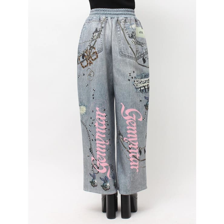 GYDAデニムsublimation printingパンツ | GYDA | 詳細画像22 