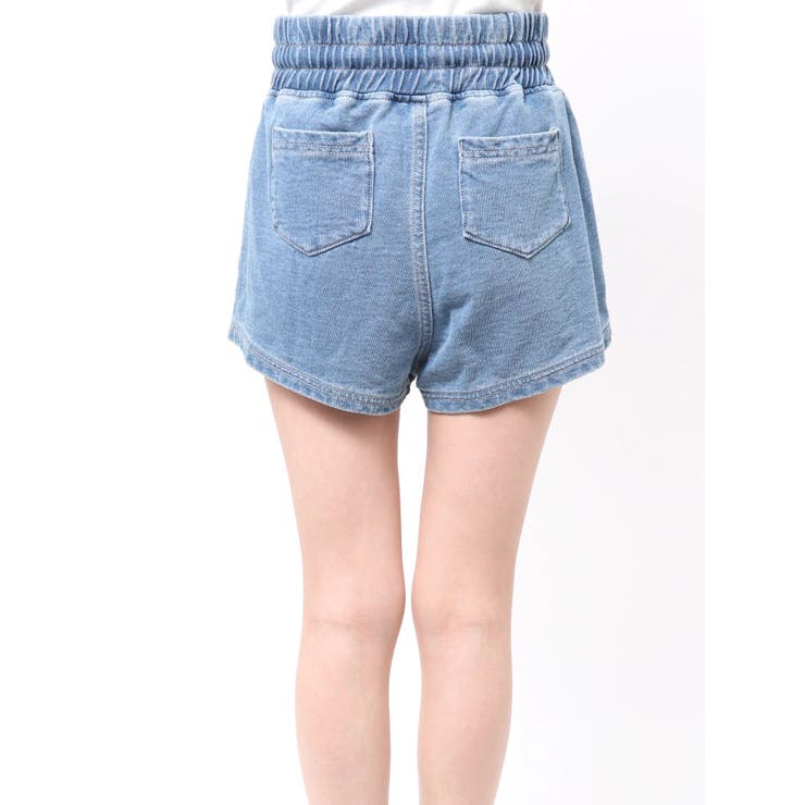 ラインストーンGYDAカットデニムショートパンツ | GYDA | 詳細画像20 