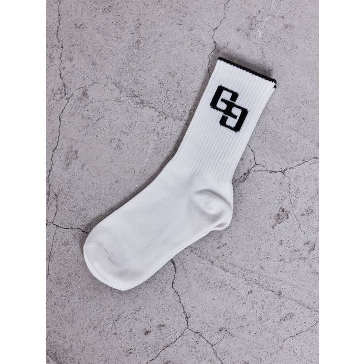 GG BICOLOR RIB SOX | GYDA | 詳細画像4 