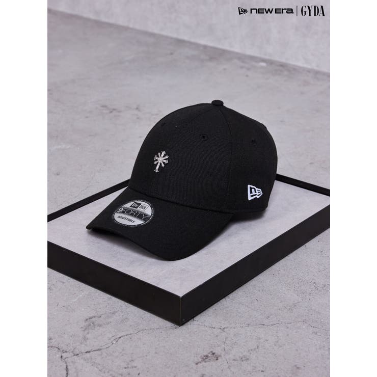 ブラック | GYDA×NEW ERA? sacred edge cross CAP | GYDA