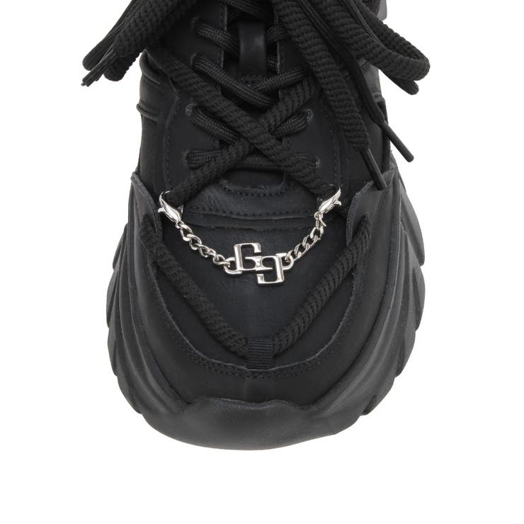 GG chain twist cord laceインソールスニーカー | GYDA | 詳細画像17 