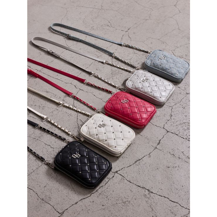 GG bijou quilting ミニショルダーBAG | GYDA | 詳細画像14 