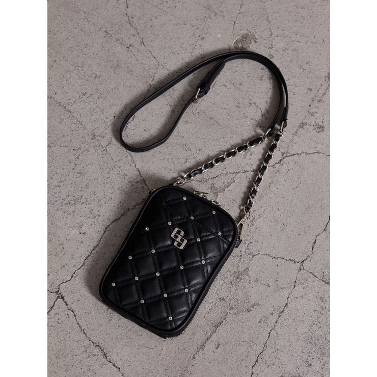 ブラック | GG bijou quilting ミニショルダーBAG | GYDA