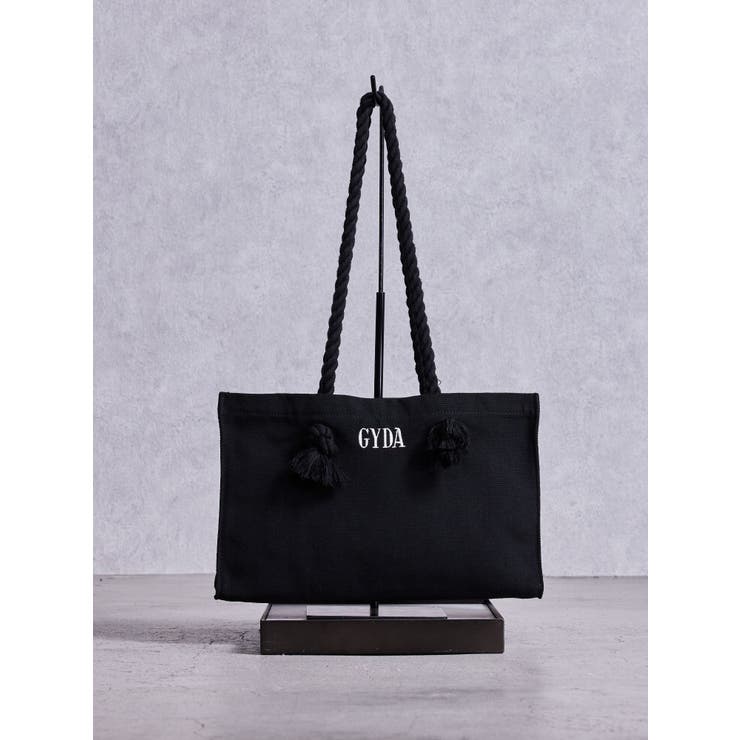 ブラック | GYDAロープMトートBAG | GYDA
