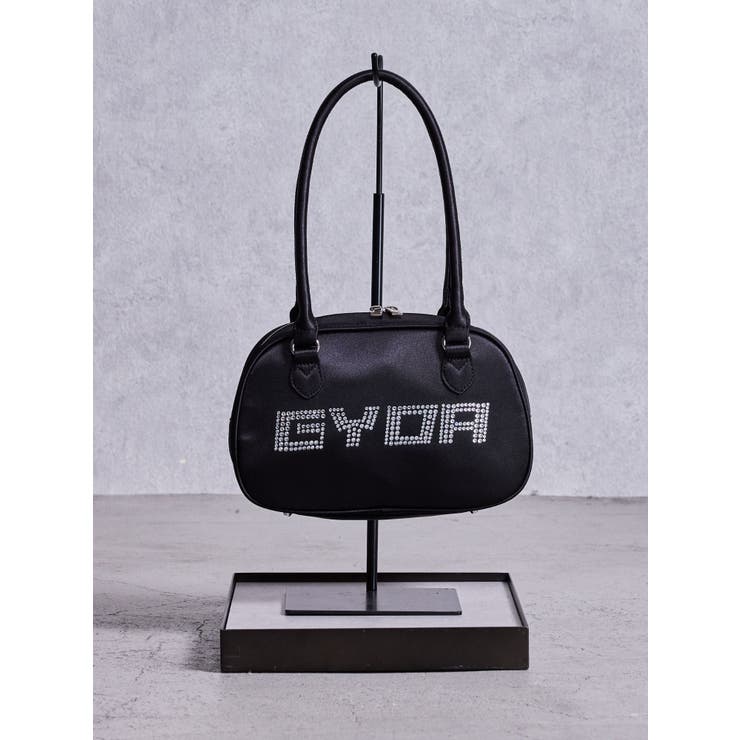 ブラック | GYDA bijou miniボストンBAG | GYDA