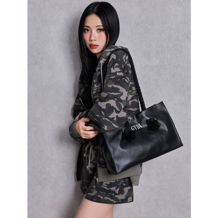 GYDAロープMフェイクレザートートBAG | GYDA | 詳細画像10 