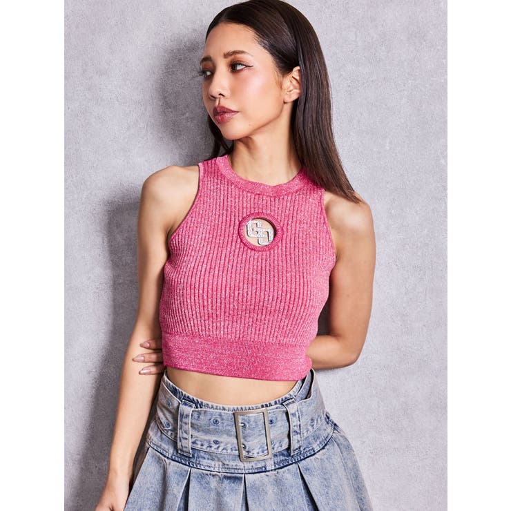 GG bijou MOLDラメアメスリニットトップス | GYDA | 詳細画像33 