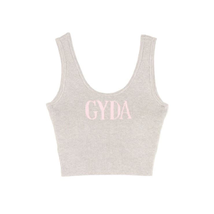 再入荷』GYDA jacquardタンクニットトップス[品番：MKSW0071689]｜GYDA