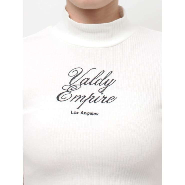 Valdy Empireハーフスリーブテレコタートルトップス | GYDA | 詳細画像21 