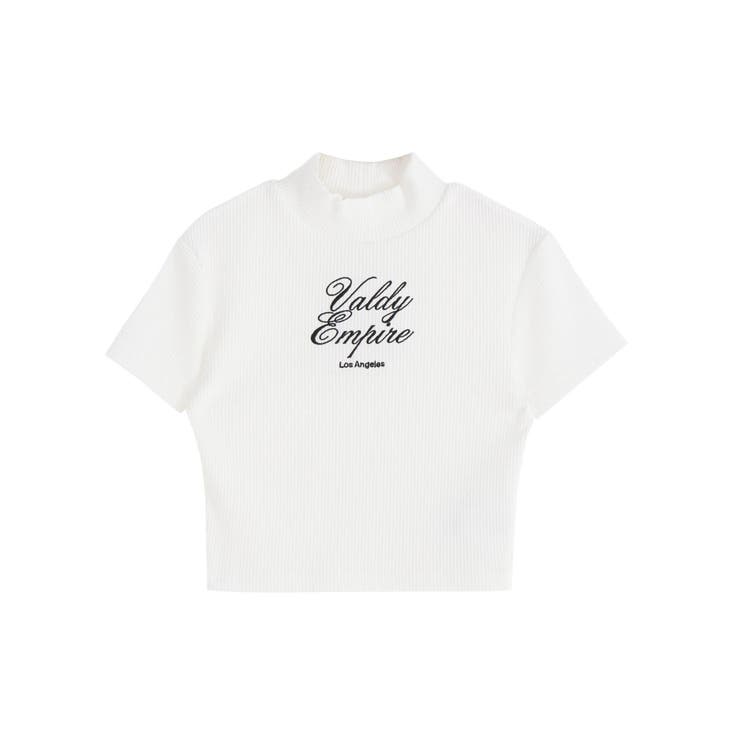 Valdy Empireハーフスリーブテレコタートルトップス | GYDA | 詳細画像31 
