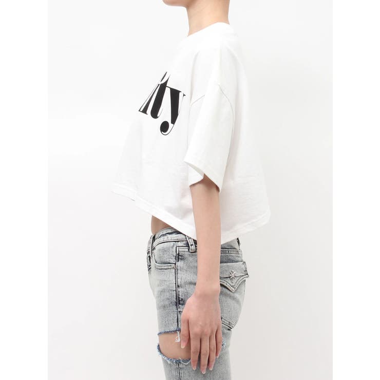 DualityルーズショートTシャツ | GYDA | 詳細画像25 