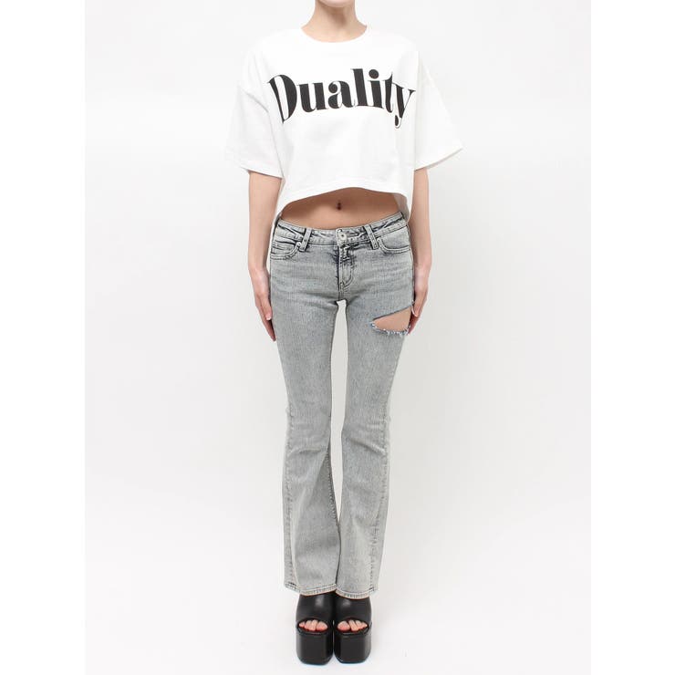 DualityルーズショートTシャツ | GYDA | 詳細画像31 