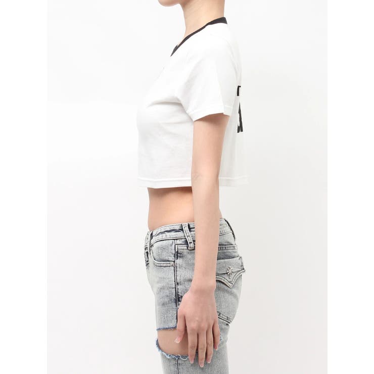 Square gydaバイカラーショートTシャツ | GYDA | 詳細画像22 