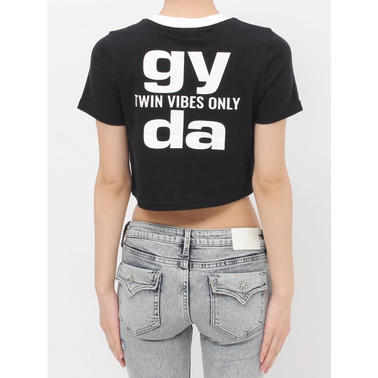 Square gydaバイカラーショートTシャツ | GYDA | 詳細画像28 
