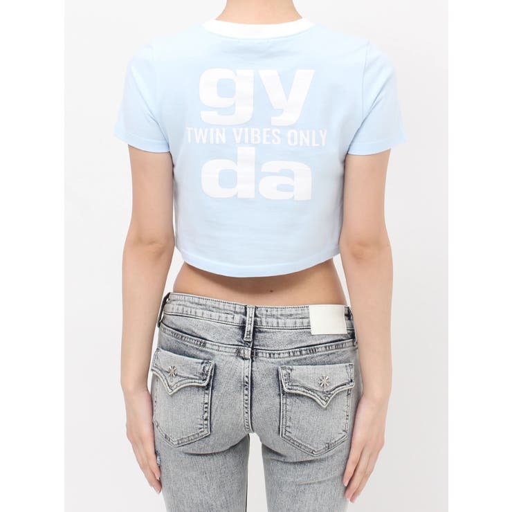 Square gydaバイカラーショートTシャツ | GYDA | 詳細画像30 
