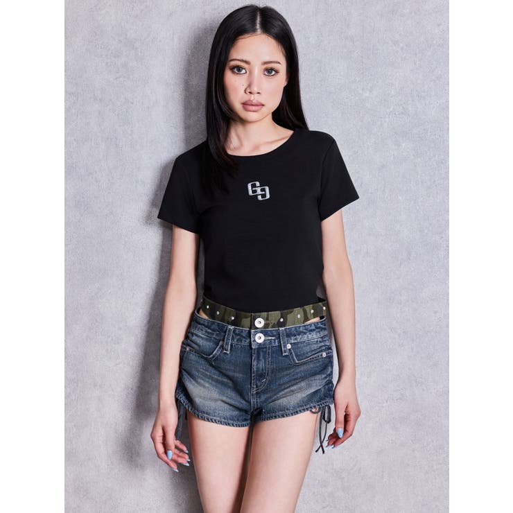 GLITTER GG Tシャツ | GYDA | 詳細画像23 