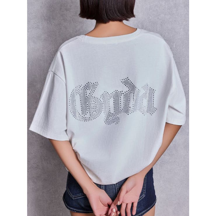 オフホワイト | GD BACK GYDA BIG Tシャツ | GYDA