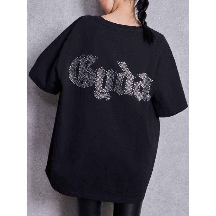 ブラック | GD BACK GYDA BIG Tシャツ | GYDA