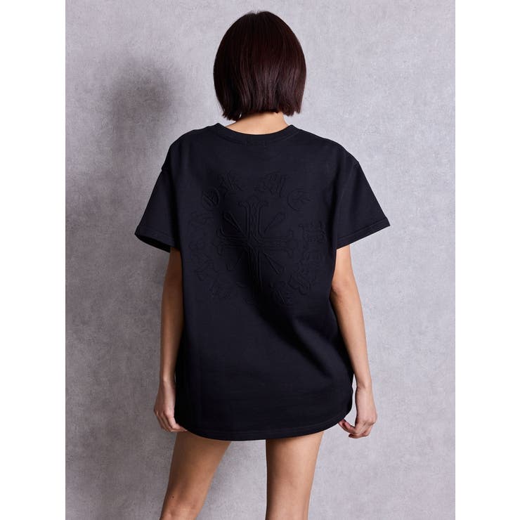 sacred edge cross emboss BIG Tシャツ | GYDA | 詳細画像10 