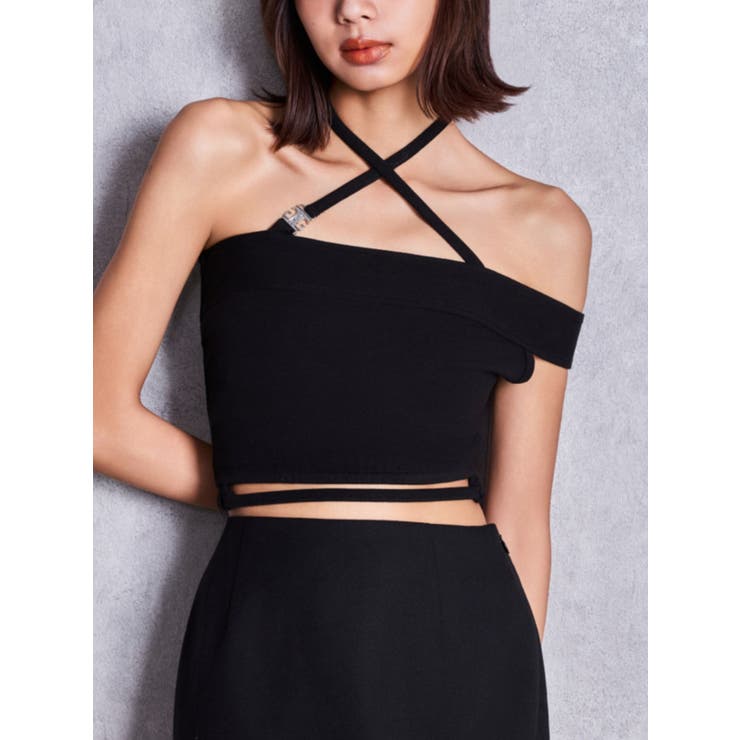 ブラック | Symmetry GYDA design binderトップス | GYDA