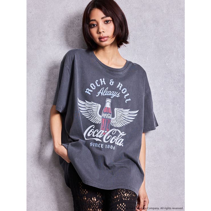 チャコールグレー | Coca-Cola vintage BIG Tシャツ | GYDA