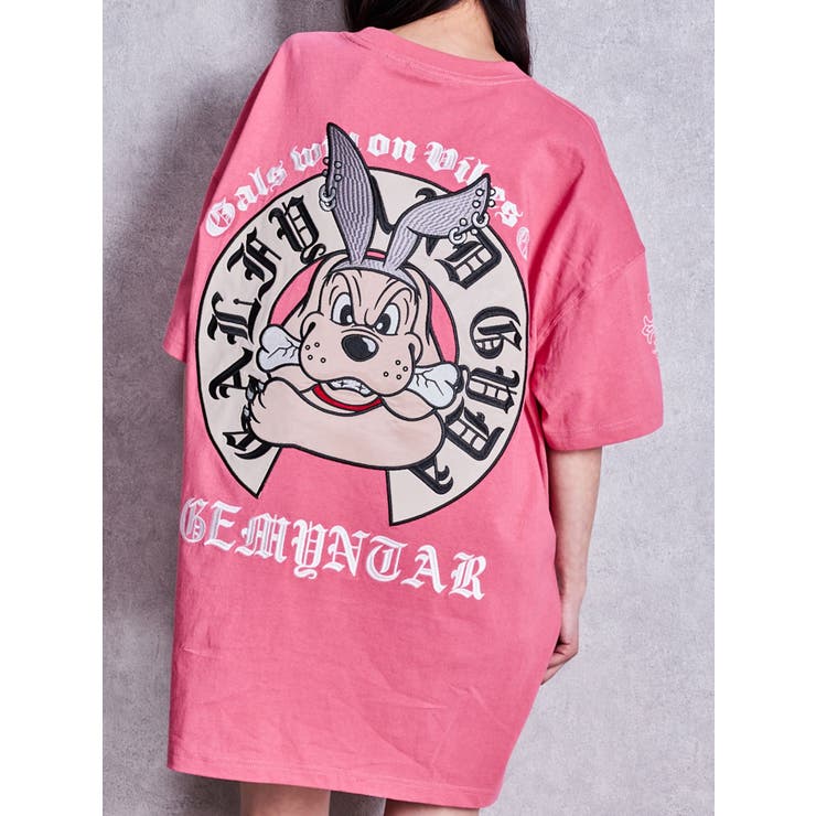 GYDA×GALFY BACK LOGO BIG Tシャツ | GYDA | 詳細画像1 