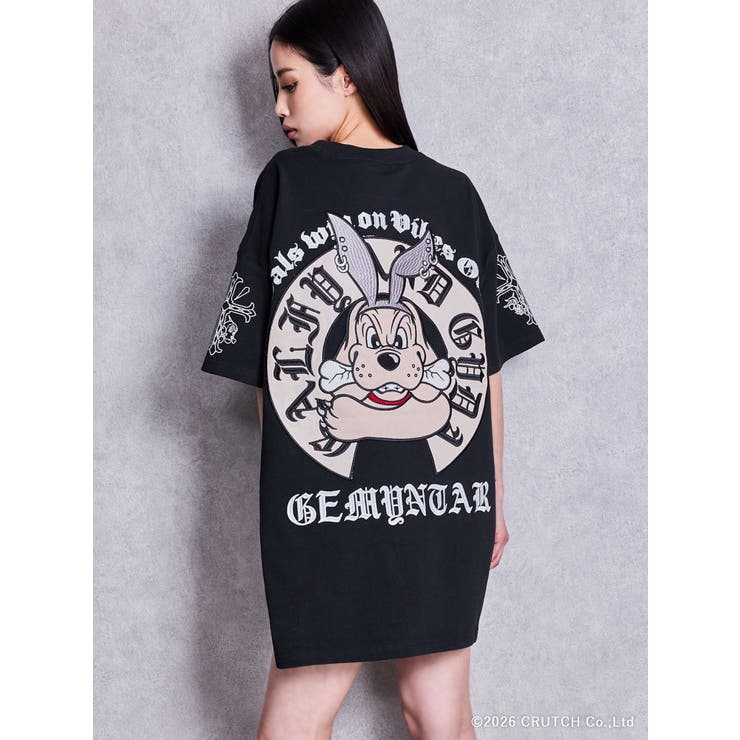 GYDA×GALFY BACK LOGO BIG Tシャツ | GYDA | 詳細画像26 