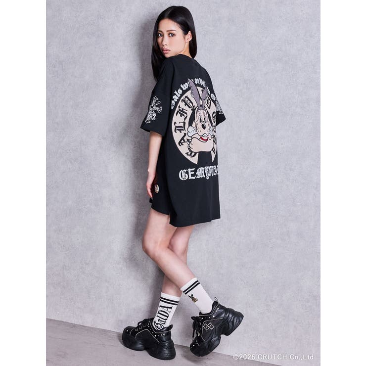 GYDA×GALFY BACK LOGO BIG Tシャツ | GYDA | 詳細画像32 