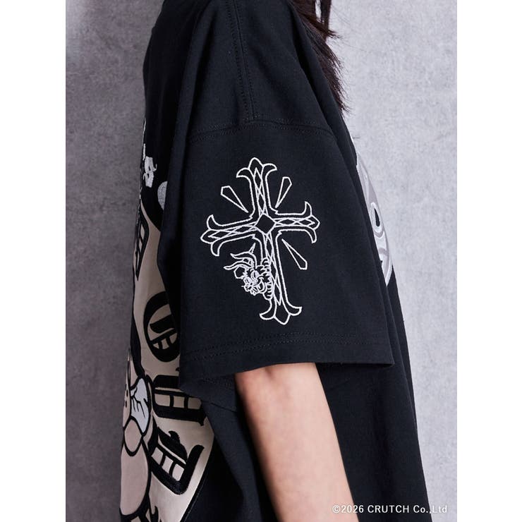 GYDA×GALFY BACK LOGO BIG Tシャツ | GYDA | 詳細画像34 