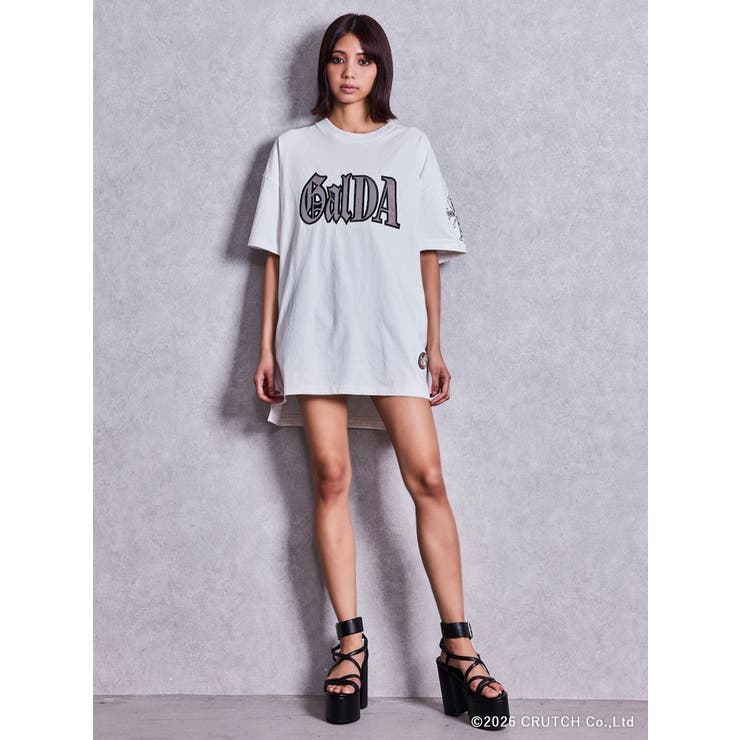 GYDA×GALFY BACK LOGO BIG Tシャツ | GYDA | 詳細画像5 