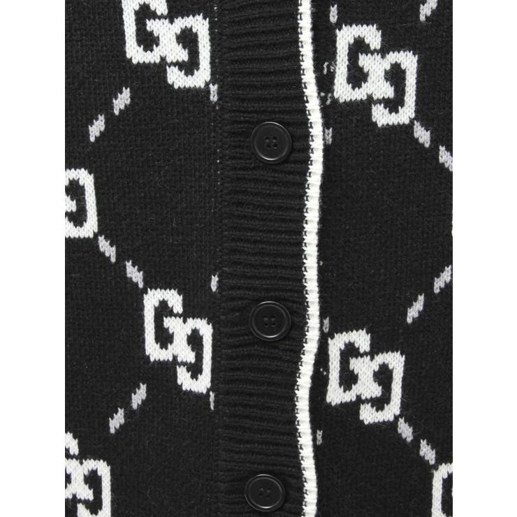 GG glitter quiltingニットカーディガン | GYDA | 詳細画像24 