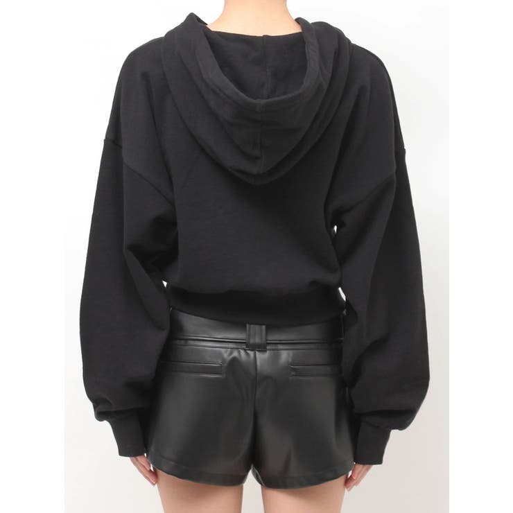 bijou string ZIP UPスウェットパーカー | GYDA | 詳細画像19 