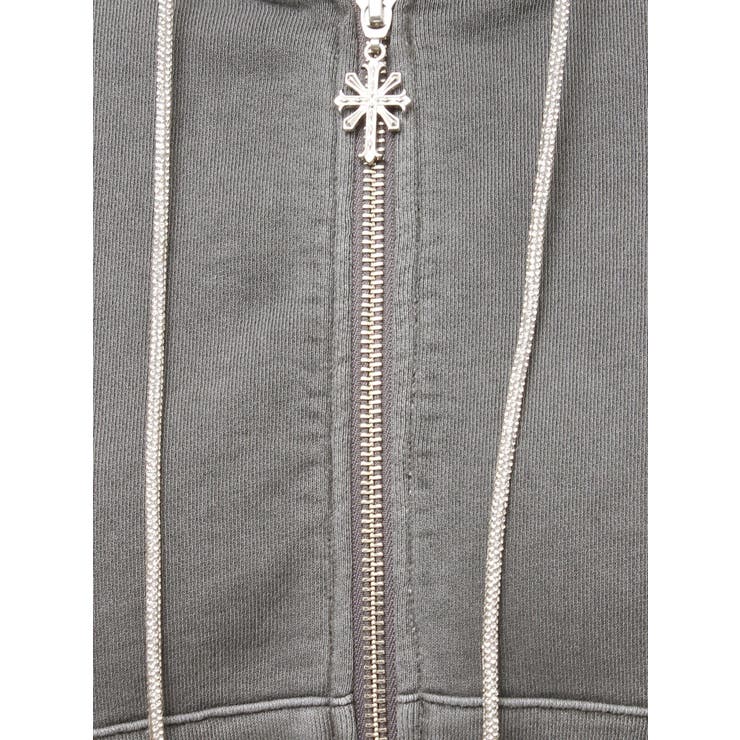 bijou string ZIP UPスウェットパーカー | GYDA | 詳細画像27 