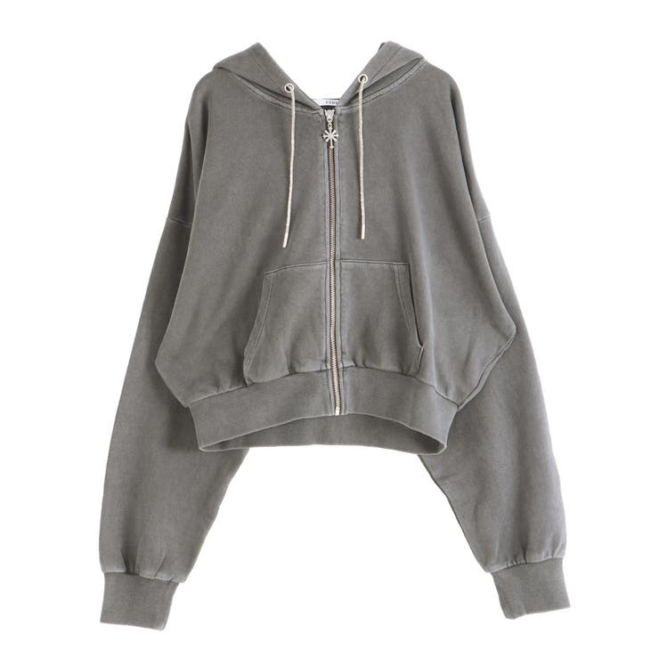 bijou string ZIP UPスウェットパーカー | GYDA | 詳細画像30 