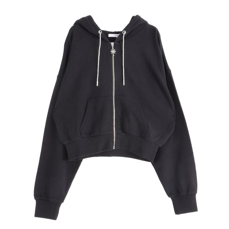 bijou string ZIP UPスウェットパーカー | GYDA | 詳細画像31 